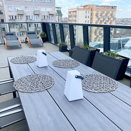 Hanza Tower Apartament Premium Plus Szczecin Eksteriør bilde