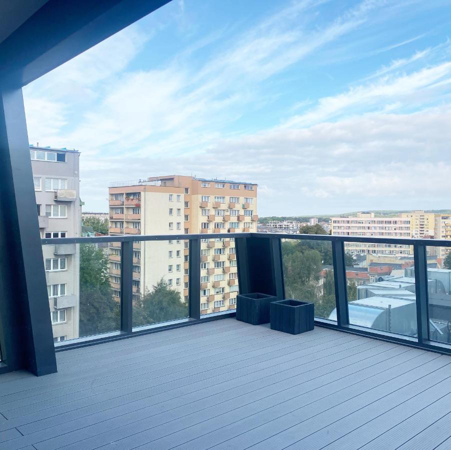 Hanza Tower Apartament Premium Plus Szczecin Eksteriør bilde