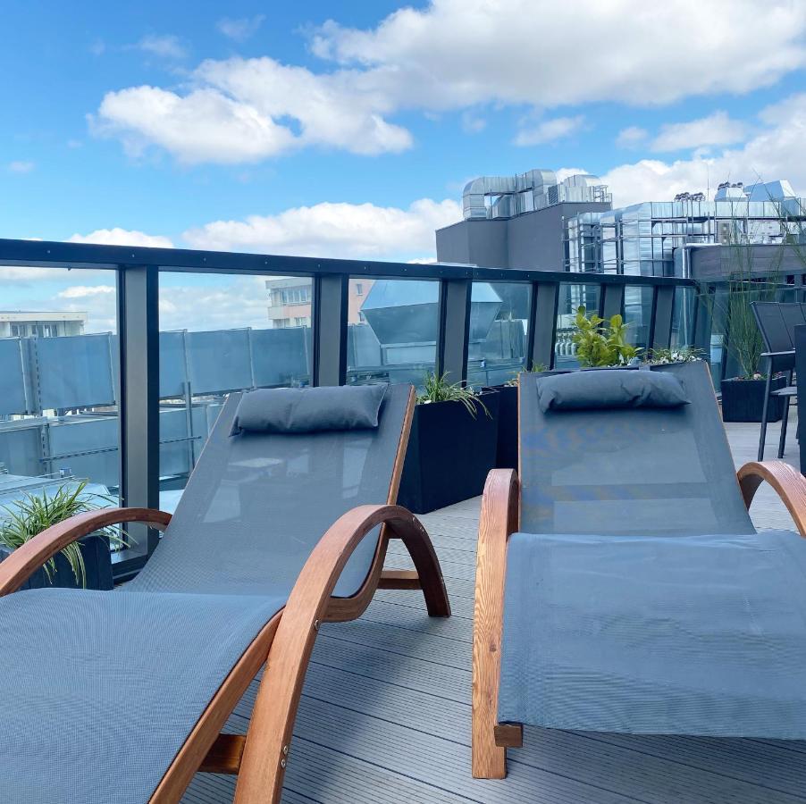 Hanza Tower Apartament Premium Plus Szczecin Eksteriør bilde